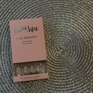 Red Aspen Pink Nail Dashes